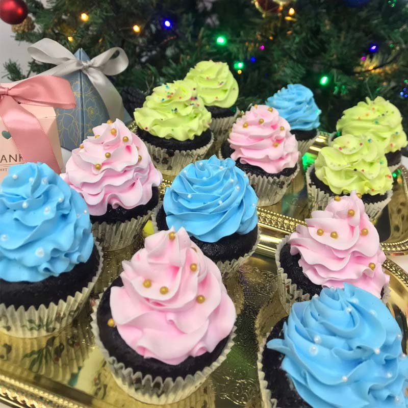 chocolate cupcake vanilla cupcake chocolate cupcake vanilla cupcake