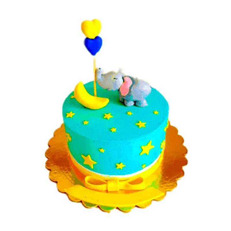 Elephant Theme Cake Elephant Theme Cake