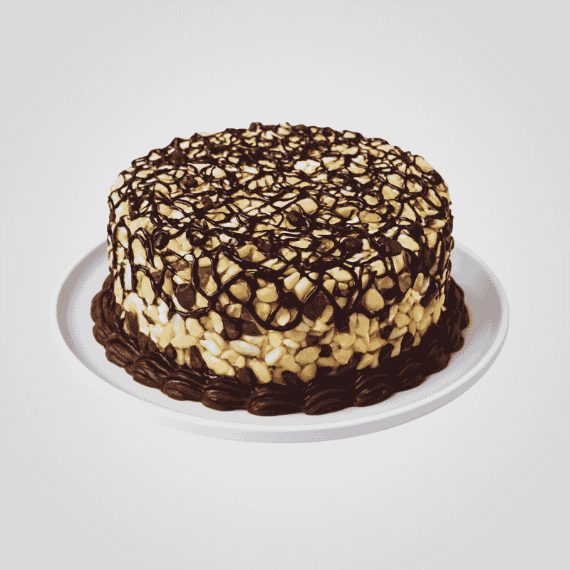 Krispy Chocolate Cake Krispy Chocolate Cake