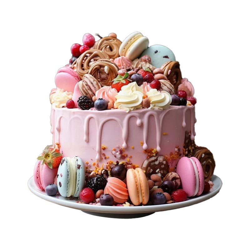 Pink Fruit Excess Cake Pink Fruit Excess Cake