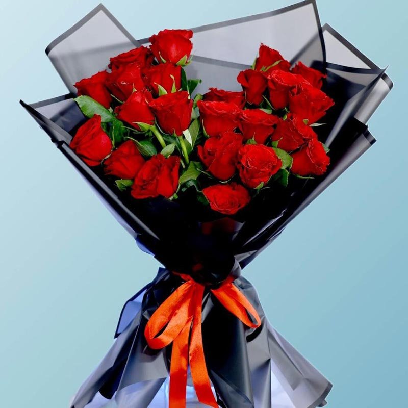 25-Red-Roses-Bouquet 25-Red-Roses-Bouquet