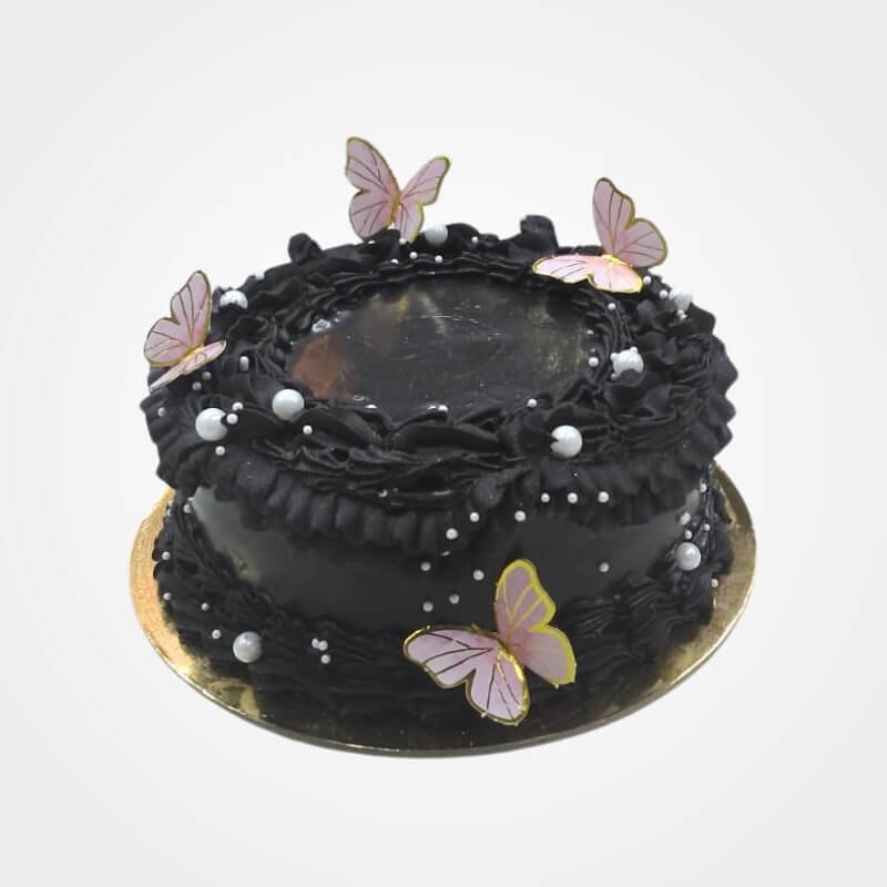 Black Butterfly Cake Black Butterfly Cake