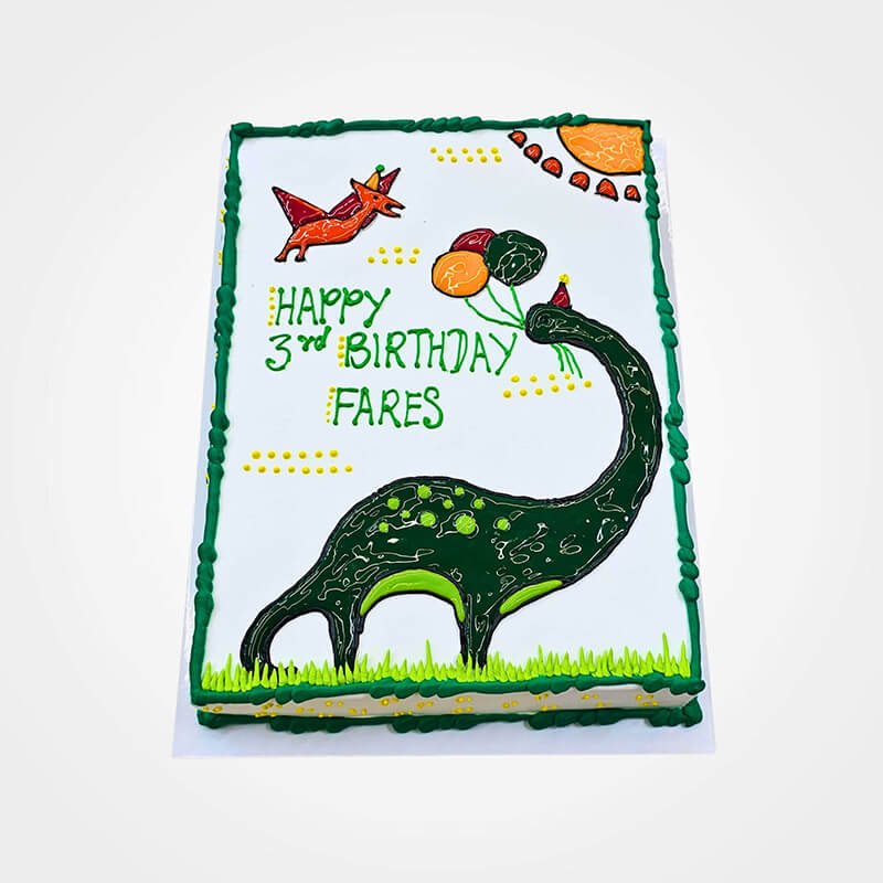 Dinosaur cake Dinosaur Cake