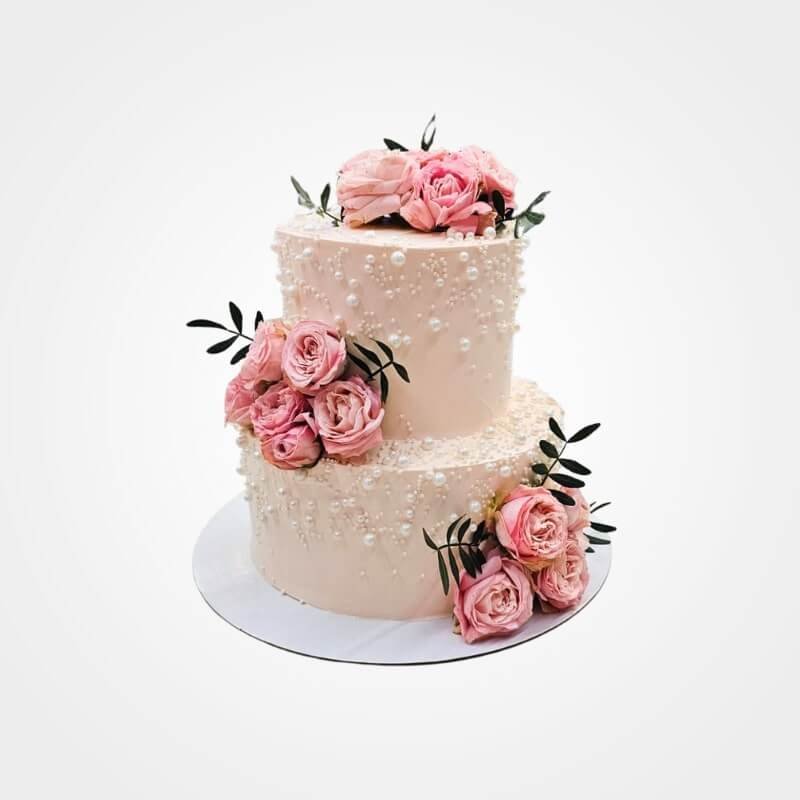 Elegant Floral Cake Elegant Floral Cake