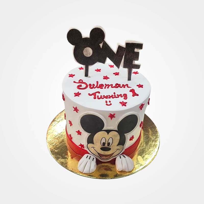 Mickey Mouse Cake Mickey Mouse cake