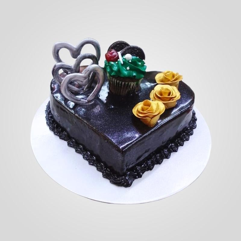 Heart Shaped Chocolate Cake Heart Shaped Chocolate Cake